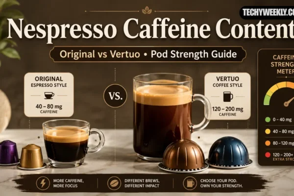 nespresso caffeine content