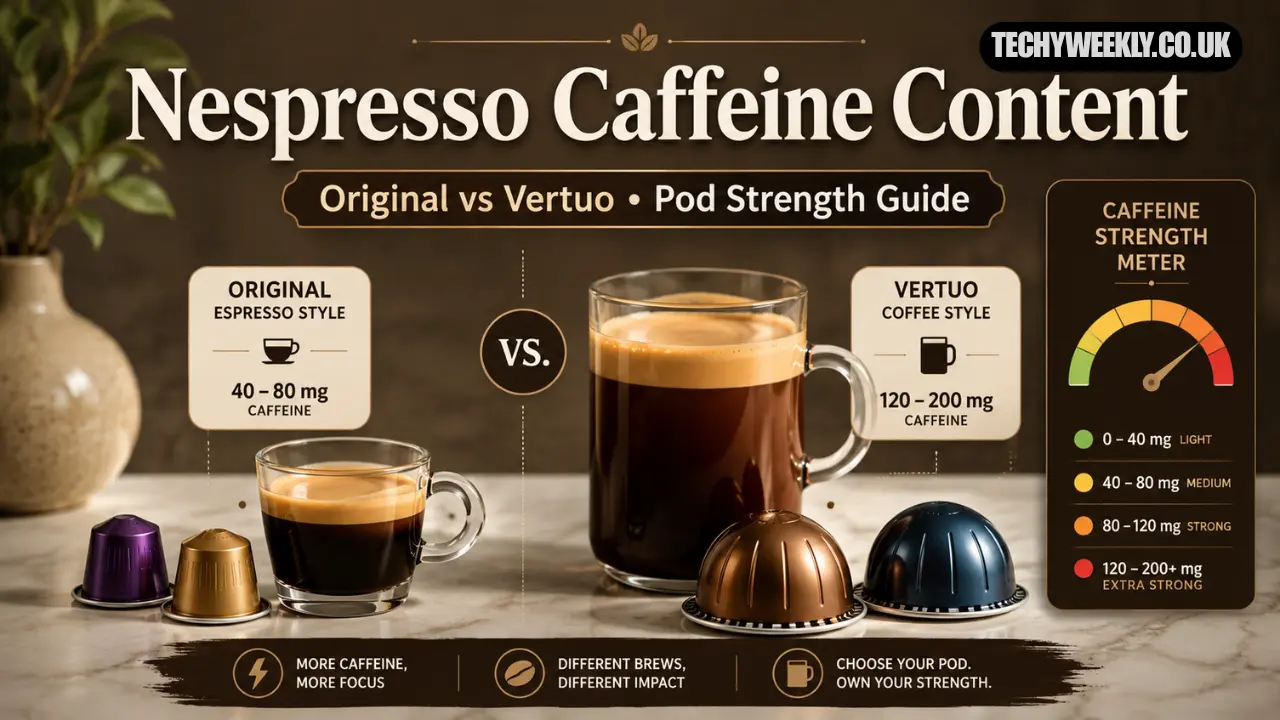 nespresso caffeine content