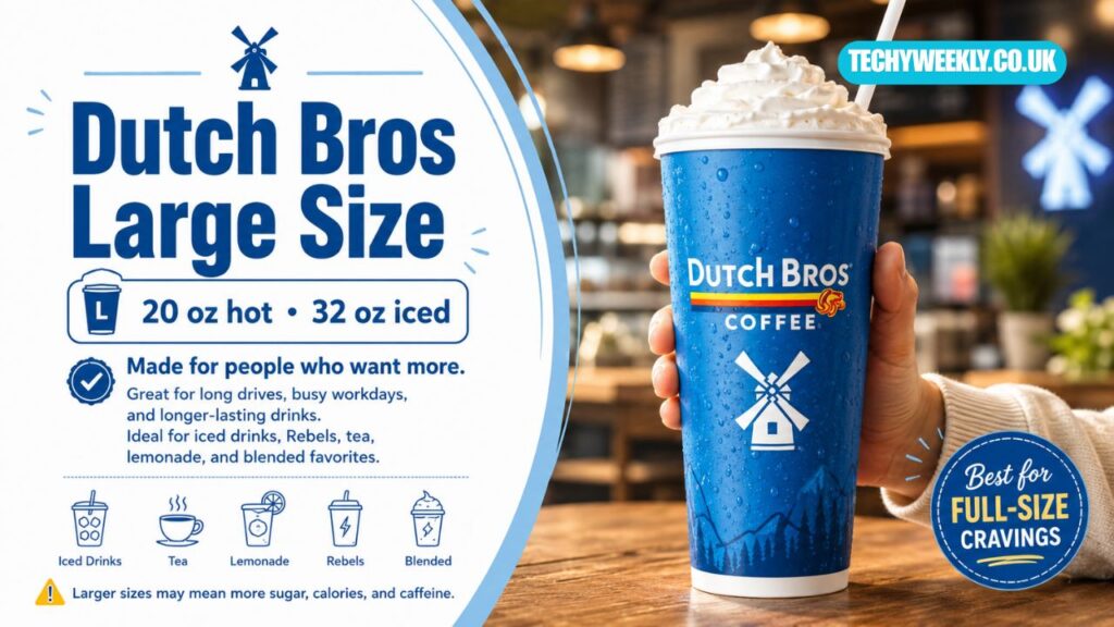 Dutch Bros Large Size