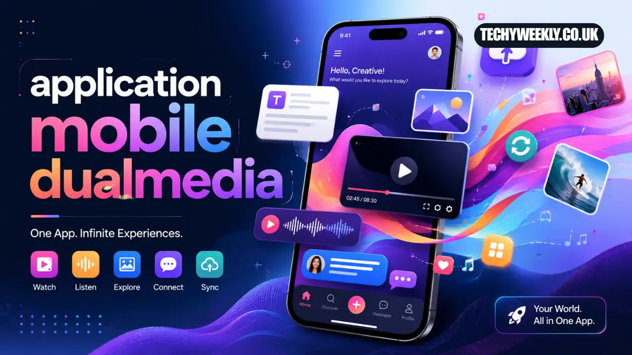 application mobile dualmedia