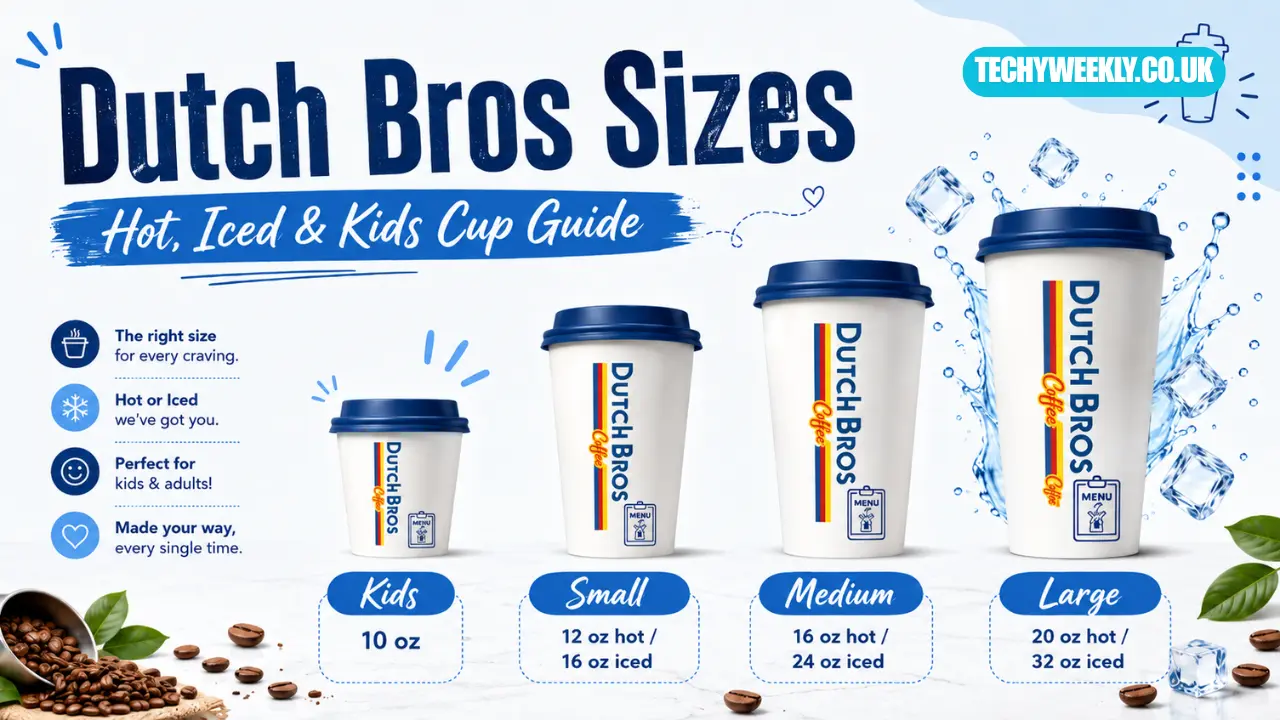 dutch bros sizes