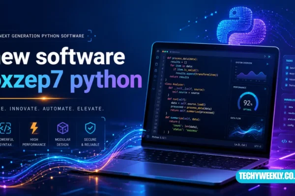 new software oxzep7 python