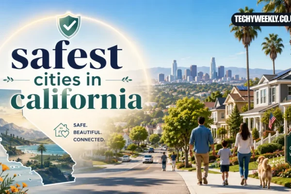 safest cities in california