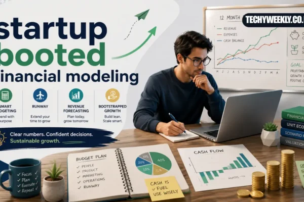 startup booted financial modeling