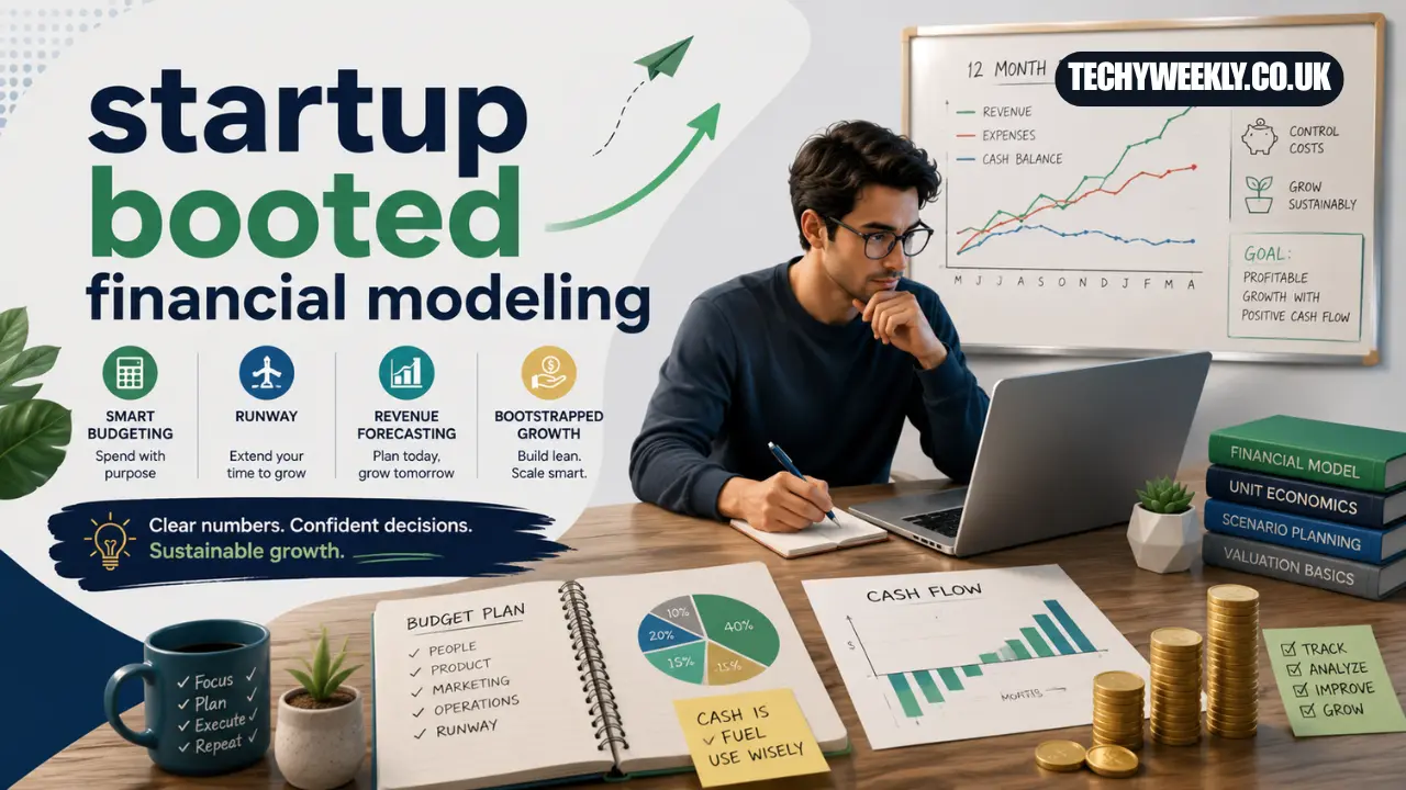 startup booted financial modeling
